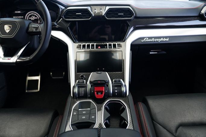 Used Lamborghini Urus I, 4.0 l, 2019 in Dubai by Exotic Cars, Red color. GCC Specs | AUTO.AE