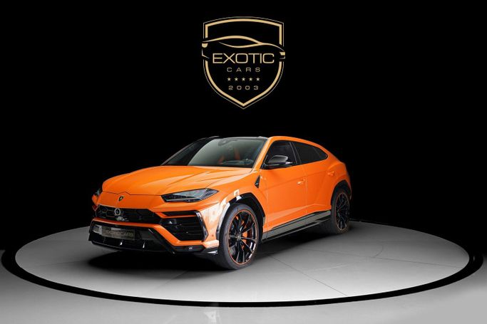 Used Lamborghini Urus I, 4.0 l, 2021 in Dubai by Exotic Cars, Orange color. Other | AUTO.AE