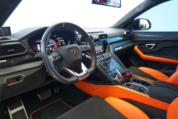 Used Lamborghini Urus I, 4.0 l, 2021 in Dubai by Exotic Cars, Orange color. Other | AUTO.AE