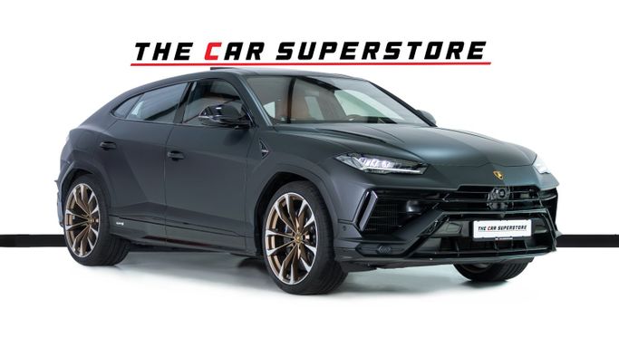 Подержанный Lamborghini Urus S I Рестайлинг, 4.0 л, 2024 в Дубае от The Car Superstore Черный цвет. Европейская | AUTO.AE