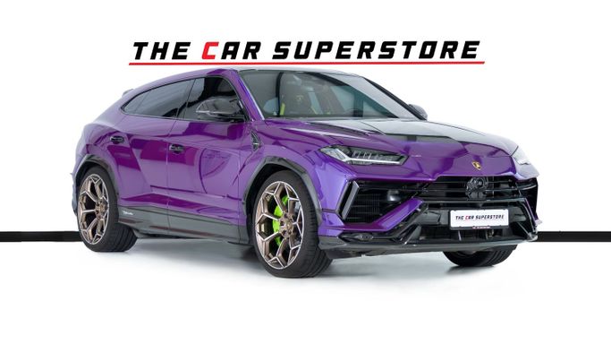 Подержанный Lamborghini Urus Performante I Рестайлинг, 4.0 л, 2024 в Дубае от The Car Superstore Фиолетовый цвет. Other | AUTO.AE
