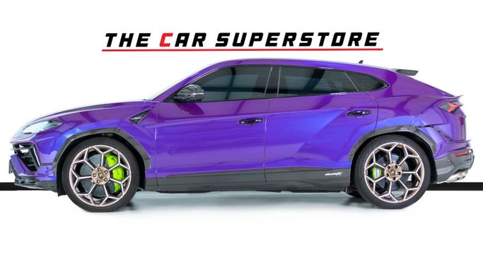 Подержанный Lamborghini Urus Performante I Рестайлинг, 4.0 л, 2024 в Дубае от The Car Superstore Фиолетовый цвет. Other | AUTO.AE