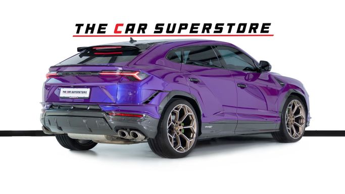 Подержанный Lamborghini Urus Performante I Рестайлинг, 4.0 л, 2024 в Дубае от The Car Superstore Фиолетовый цвет. Other | AUTO.AE