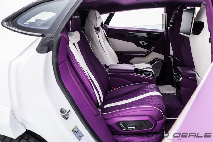 Used Lamborghini Urus I, 4.0 l, 2019 in Dubai by AUTO DEALS, White color. GCC Specs | AUTO.AE