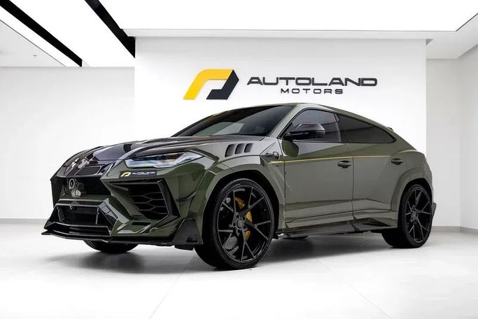Used Lamborghini Urus I, 4.0 l, 2021 in Dubai by Auto Land Motor, Green color. European Specs | AUTO.AE