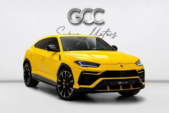 Used Lamborghini Urus I, 4.0 l, 2020 in Dubai by GCC Super Motors, Yellow color. GCC Specs | AUTO.AE