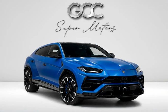 Used Lamborghini Urus I, 4.0 l, 2022 in Dubai by GCC Super Motors, Blue color. GCC Specs | AUTO.AE
