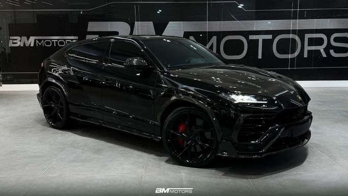 Used Lamborghini Urus I, 4.0 l, 2021 in Dubai by BM Motors , Black color. European Specs | AUTO.AE