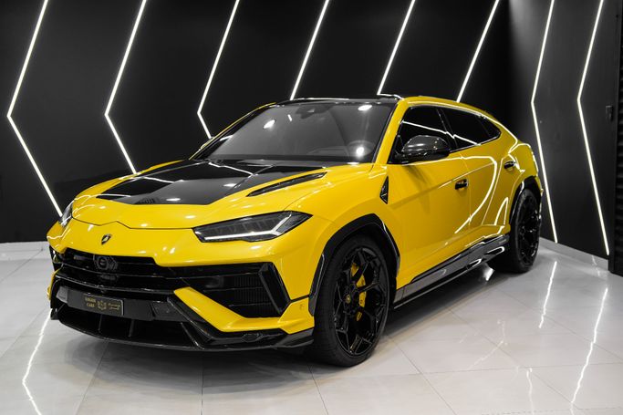 Подержанный Lamborghini Urus Performante I Рестайлинг, 4.0 л, 2024 в Дубае от Sanam Cars Желтый цвет. GCC | AUTO.AE | Объявление #255320
