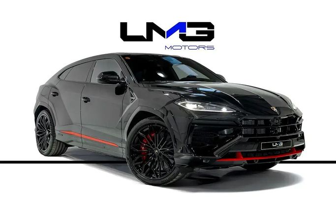 Used Lamborghini Urus Se I Facelift, 4.0 l, 2025 in Dubai by LMG Motors, Black color. Japanese Specs | AUTO.AE | Listing #259823