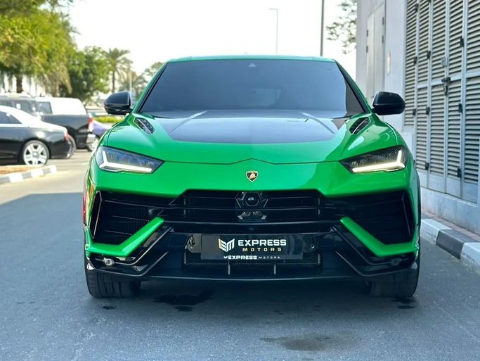 Used ⁦Lamborghini Urus Performante I Facelift, 4.0 l, 2024⁩ in UAE, Dubai by Express Motors, Green color. Korean Specs | AUTO.AE | Listing #286583