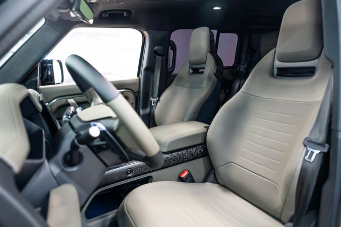 Land Rover Defender Octa II, 2025 standard suv 5 dr. 110 for rent in Dubai by POF RENTAL, black color | AUTO.AE