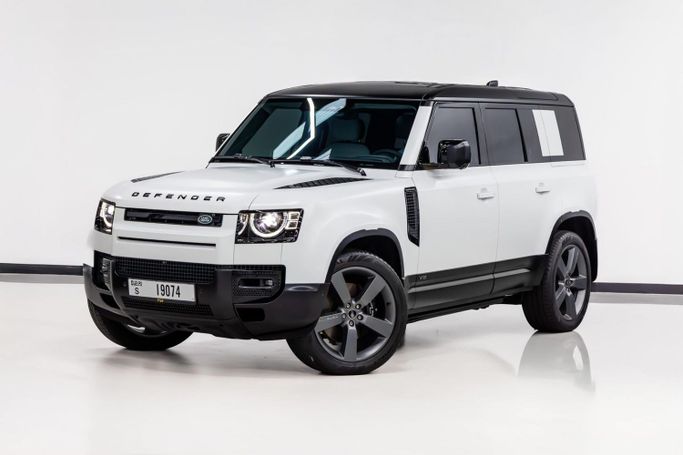 Land Rover Defender 110 ثانياً, 2025 قياسي دفع رباعي 5 أبواب arctic trucks at35 للتأجير في في دبي من POF RENTAL، اللون أبيض | AUTO.AE