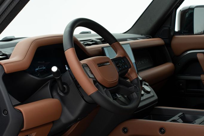 New Land Rover Defender 110 II, 5.0 l, 2025 in Dubai by X MOTORS, Grey color. European Specs | AUTO.AE