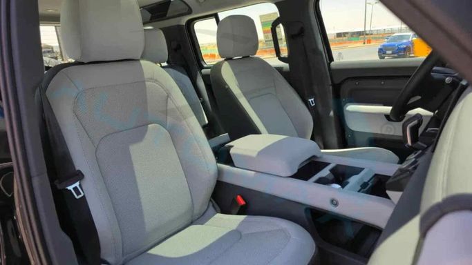 New Land Rover Defender 110 II, 2.0 l, 2025 in Dubai by Auto Max Group, Black color. GCC Specs | AUTO.AE