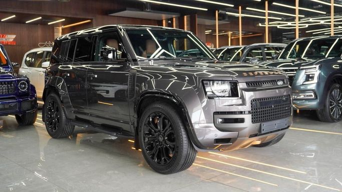 New Land Rover Defender P400 II, 3.0 l, 2025 in Dubai by Najem Motors, Grey color. European Specs | AUTO.AE