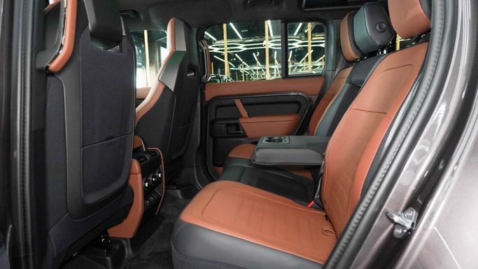 New Land Rover Defender P400 II, 3.0 l, 2025 in Dubai by Najem Motors, Grey color. European Specs | AUTO.AE