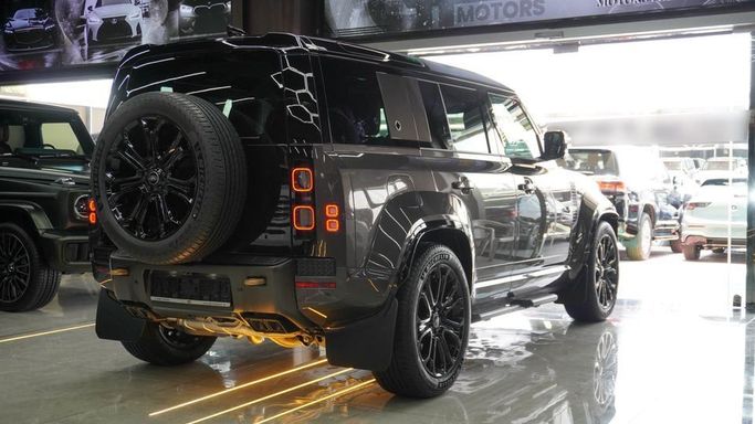 New Land Rover Defender P400 II, 3.0 l, 2025 in Dubai by Najem Motors, Grey color. European Specs | AUTO.AE
