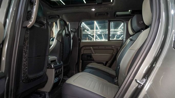 New Land Rover Defender P400 II, 3.0 l, 2025 in Dubai by Najem Motors, Grey color. GCC Specs | AUTO.AE