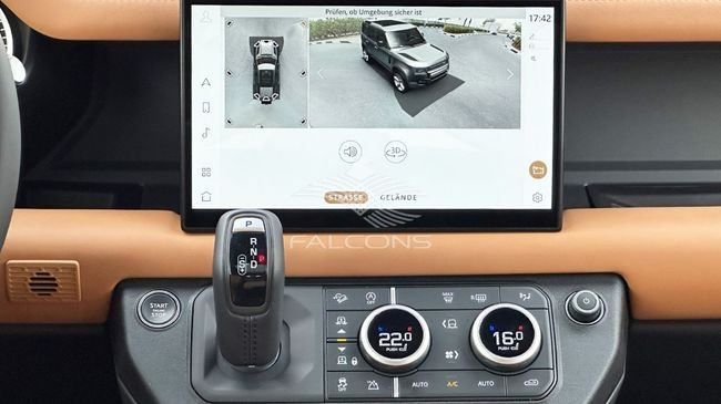 New Land Rover Defender 110 II, 3.0 l, 2023 in Dubai by Falcons GT Motors FZCO, Bronze color. European Specs | AUTO.AE