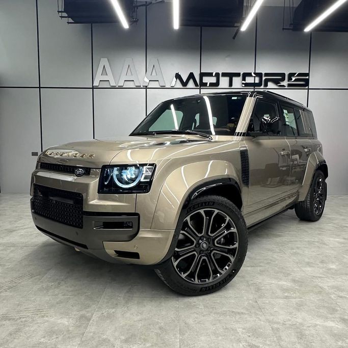 Used Land Rover Defender Octa II, 4.4 l, 2025 in Dubai by AAA Motors, Golden color. GCC Specs | AUTO.AE