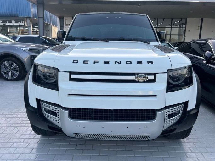 Used Land Rover Defender 110 II, 3.0 l, 2020 in Dubai by Quatro Motors, White color.  | AUTO.AE
