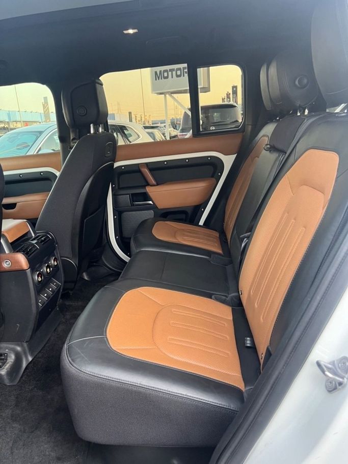 Used Land Rover Defender 110 II, 3.0 l, 2020 in Dubai by Quatro Motors, White color.  | AUTO.AE