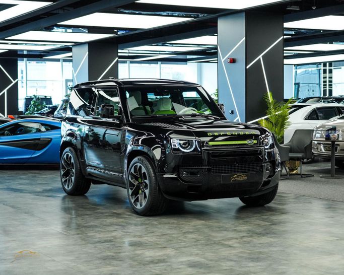 New Land Rover Defender 90 II, 3.0 l, 2023 in Dubai by Pearl Motors, Black color. European Specs | AUTO.AE