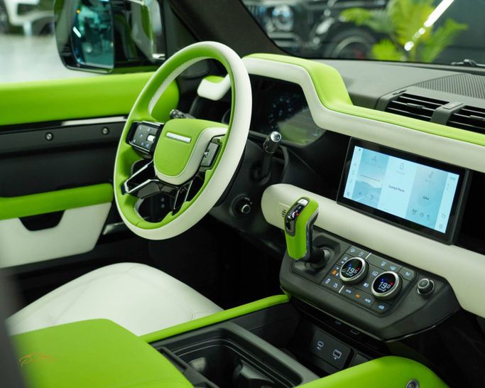 New Land Rover Defender 90 II, 3.0 l, 2023 in Dubai by Pearl Motors, Black color. European Specs | AUTO.AE