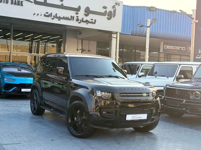 Used Land Rover Defender 110 II, 3.0 l, 2023 in Dubai by Auto Bank Motors, Black color. GCC Specs | AUTO.AE