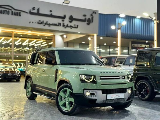 Used Land Rover Defender 110 II, 3.0 l, 2023 in Dubai by Auto Bank Motors, Green color. Korean Specs | AUTO.AE