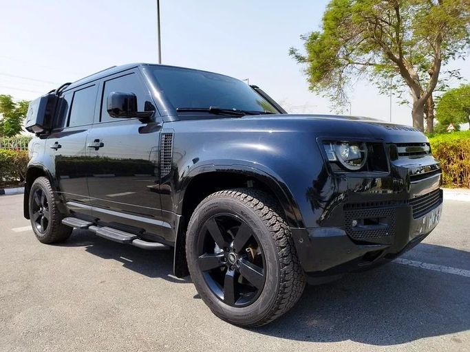 Used Land Rover Defender 110 II, 3.0 l, 2022 in Dubai by Space Motors, Black color. European Specs | AUTO.AE