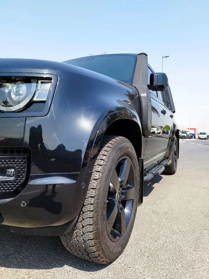 Used Land Rover Defender 110 II, 3.0 l, 2022 in Dubai by Space Motors, Black color. European Specs | AUTO.AE