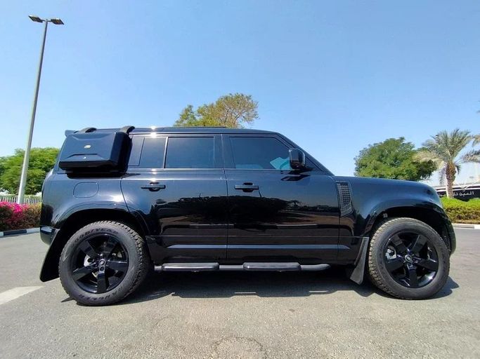 Used Land Rover Defender 110 II, 3.0 l, 2022 in Dubai by Space Motors, Black color. European Specs | AUTO.AE