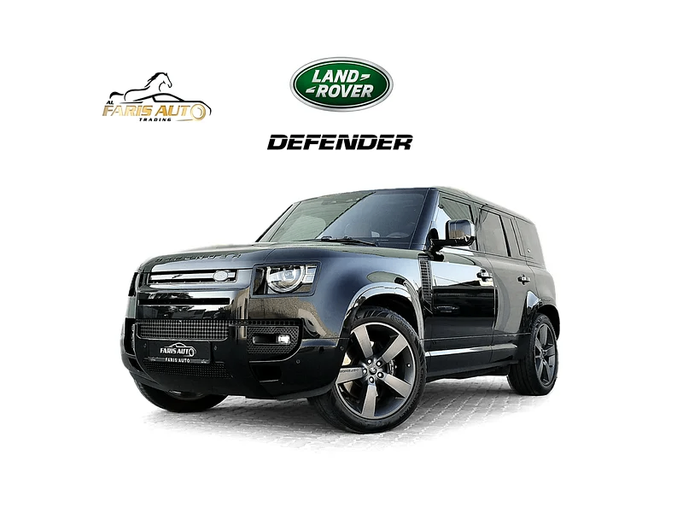Подержанный Land Rover Defender 110 II, 5.0 л, 2023 в Дубае от Al Faris Motors Черный цвет. Other | AUTO.AE