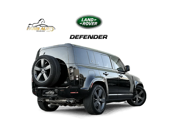 Подержанный Land Rover Defender 110 II, 5.0 л, 2023 в Дубае от Al Faris Motors Черный цвет. Other | AUTO.AE