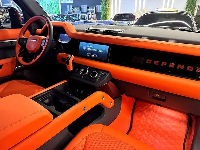 Used Land Rover Defender 110 II, 3.0 l, 2023 in Dubai by GE Motors, Grey color. European Specs | AUTO.AE