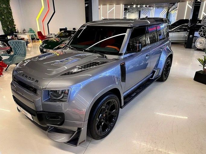 Used Land Rover Defender 110 II, 3.0 l, 2023 in Dubai by GE Motors, Grey color. European Specs | AUTO.AE