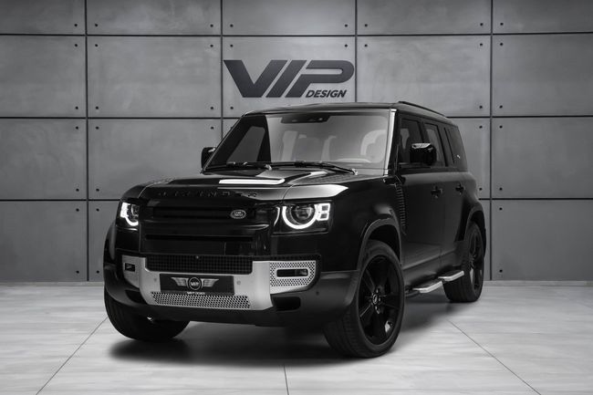 Used ⁦Land Rover Defender 110 II (L663), 3.0 l, 2024⁩ in UAE, Dubai by VIP Design, Black color. GCC Specs | AUTO.AE | Listing #287822