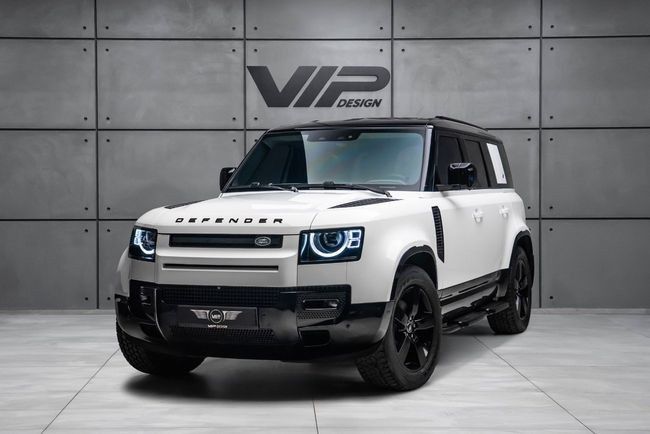 Used ⁦Land Rover Defender 110 II (L663), 2.0 l, 2024⁩ in UAE, Dubai by VIP Design, White color. GCC Specs | AUTO.AE | Listing #287837