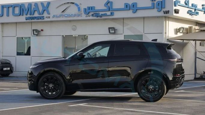 New Land Rover Range Rover Evoque P200 MHEV Long II Facelift, 2.0 l, 2024 in Dubai by Auto Max Group, Black color. European Specs | AUTO.AE