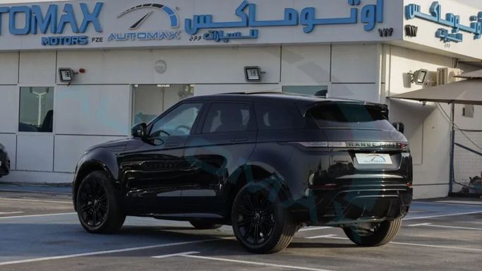 New Land Rover Range Rover Evoque P200 MHEV Long II Facelift, 2.0 l, 2024 in Dubai by Auto Max Group, Black color. European Specs | AUTO.AE
