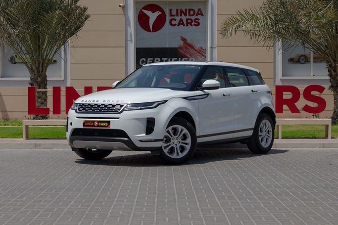 Used Land Rover Range Rover Evoque P200 II, 2.0 l, 2020 in Dubai by Linda Cars, White color. GCC Specs | AUTO.AE