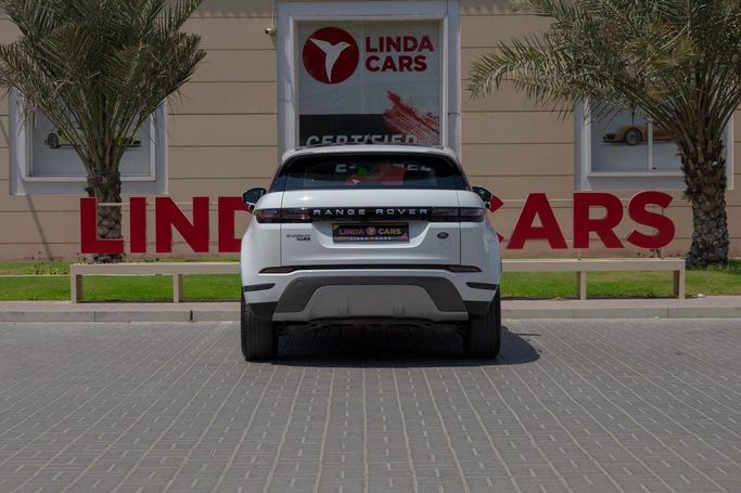 Used Land Rover Range Rover Evoque P200 II, 2.0 l, 2020 in Dubai by Linda Cars, White color. GCC Specs | AUTO.AE