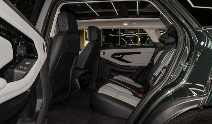New Land Rover Range Rover Evoque P250 II Facelift, 2.0 l, 2024 in Dubai by Najem Motors, Green color. Chinese Specs | AUTO.AE