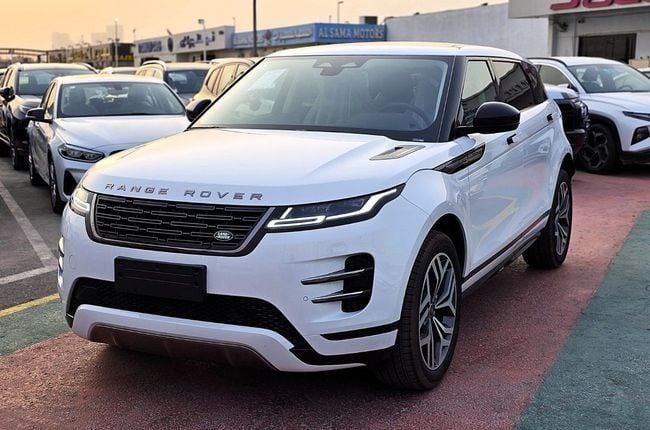 New Land Rover Range Rover Evoque P250 II Facelift, 2.0 l, 2025 in Dubai by Soltan Auto, White color. Chinese Specs | AUTO.AE