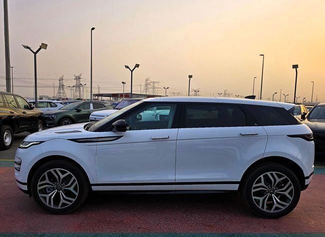 New Land Rover Range Rover Evoque P250 II Facelift, 2.0 l, 2025 in Dubai by Soltan Auto, White color. Chinese Specs | AUTO.AE