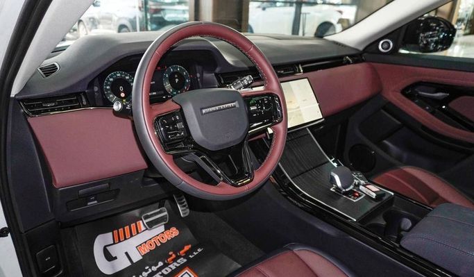 New Land Rover Range Rover Evoque P160 II Facelift, 1.5 l, 2024 in Dubai by Najem Motors, White color. Chinese Specs | AUTO.AE