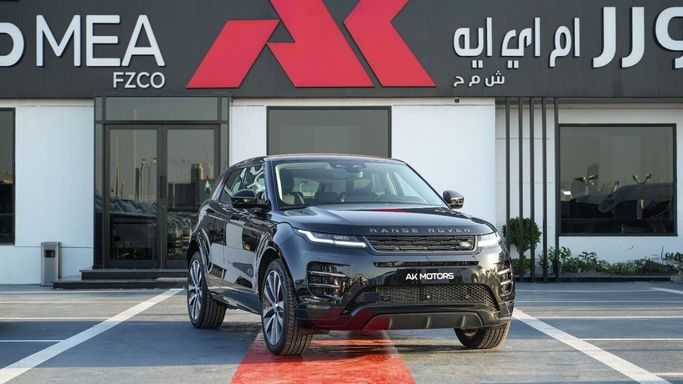 جديدة Land Rover Range Rover Evoque P250 ثانياً, 2.0 l, 2024 في في دبي من AK Motors MEA، اللون أسود. مواصفات الخليج | AUTO.AE | إعلان #265609