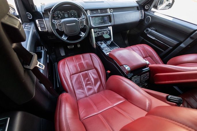 Used Land Rover Range Rover P510 IV, 5.0 l, 2017 in Dubai by Linda Cars, Grey color. GCC Specs | AUTO.AE